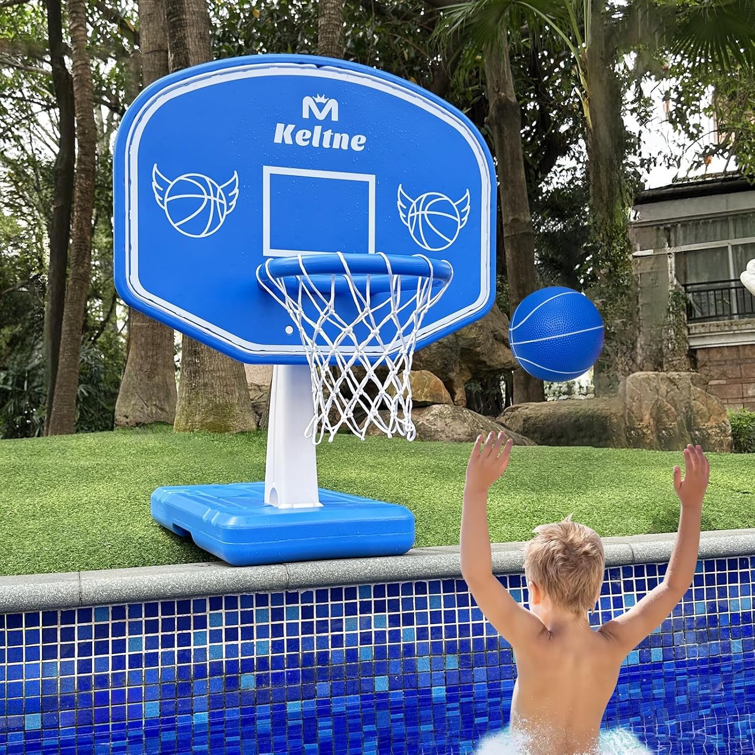 Basketball Hoop - Большой баскетбольный кольцообразный обруч для бассейна