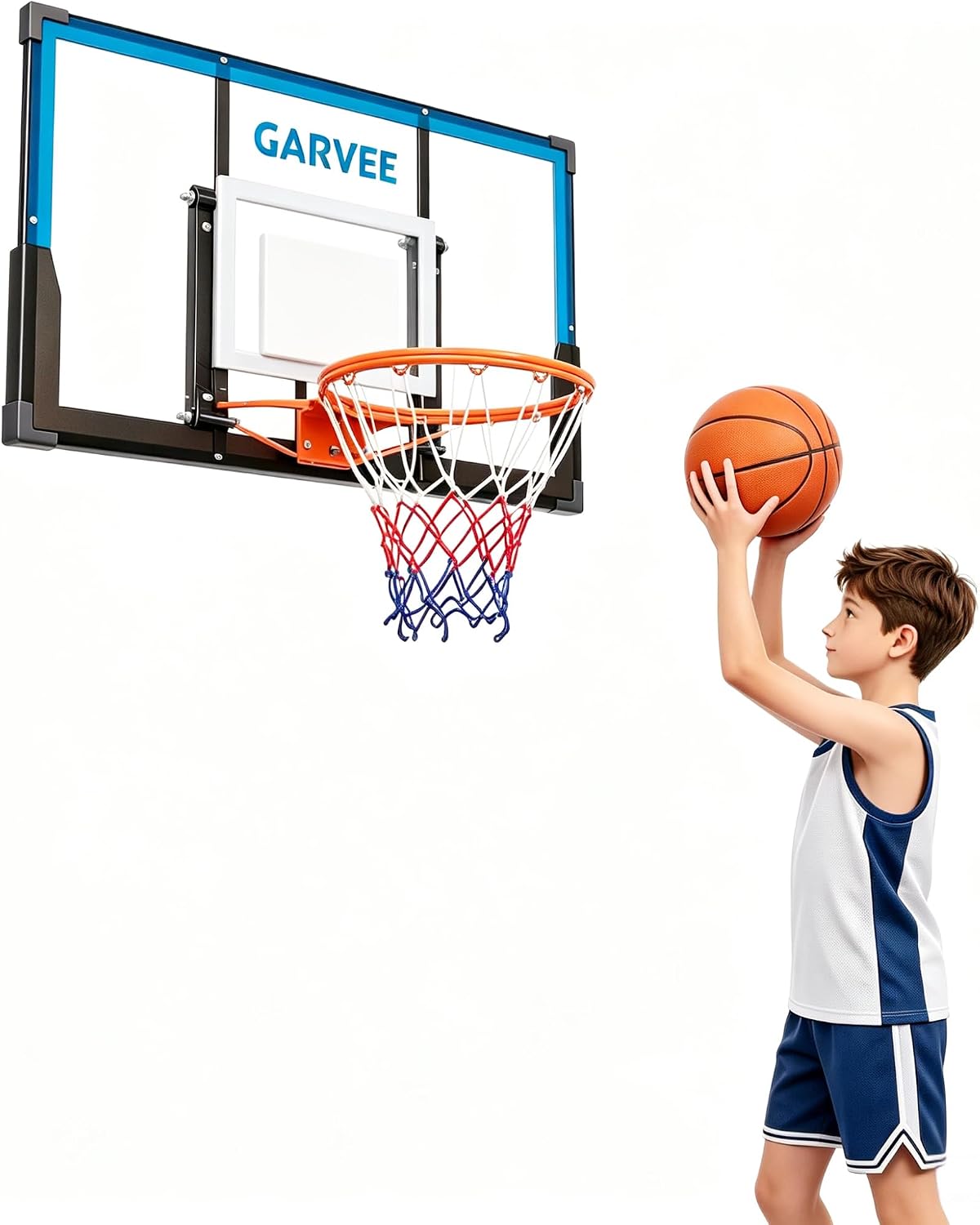Basketball Hoop - Настенный баскетбольный щит Tacleekii 43,3