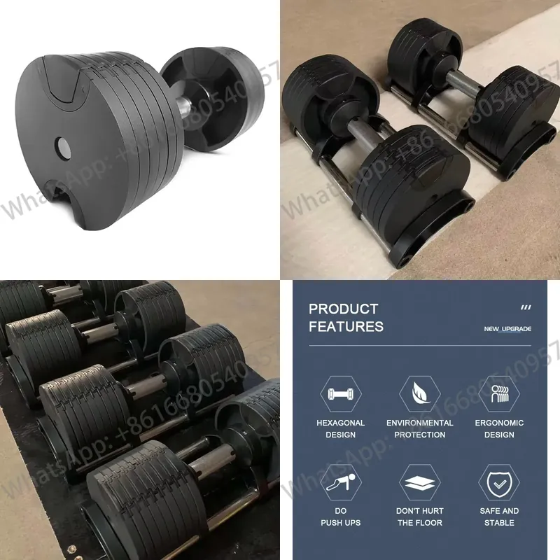 Набор гантелей 2.5-80 кг, высо – обзор и цена Dumbbell Set
